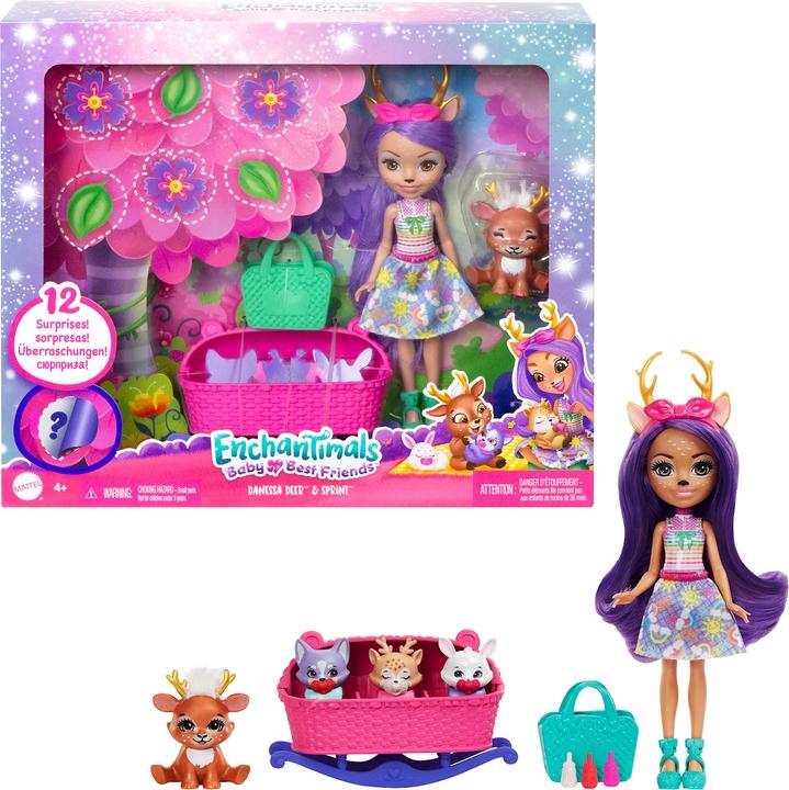 Image du produit Mattel Danessa Biche & Bebes Besties