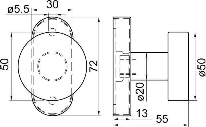 Actual product image Nickal Door knobs (Door knob)