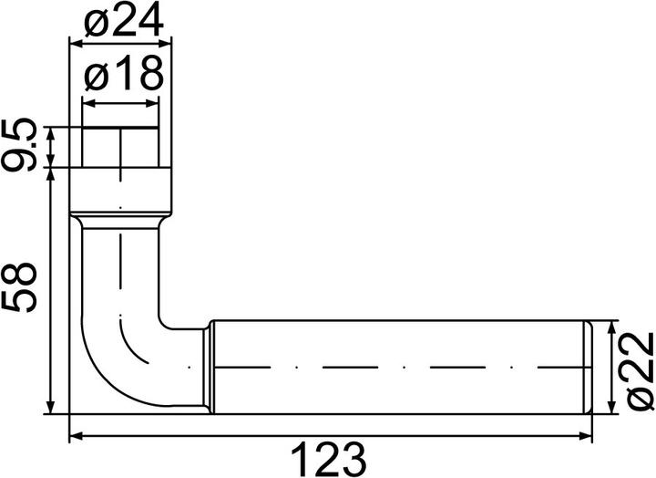 Immagine prodotto Mega Maniglie per porta 32.200 / 33.200 (Maniglia della porta)