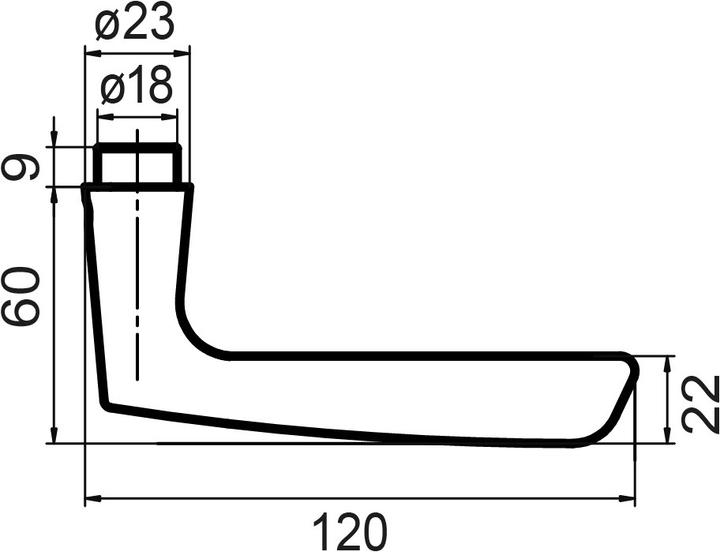 Immagine prodotto Mega Maniglia della porta (Maniglia della porta)