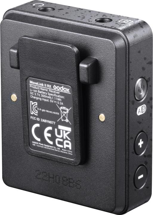 Image du produit Godox Système de microphone sans fil MoveLink II M1 2.4GHz