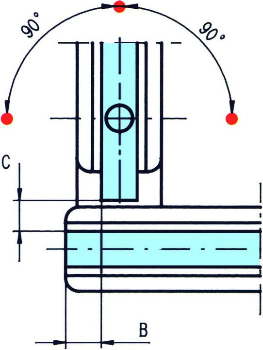Productafbeelding effeff Pendeldeurscharnieren