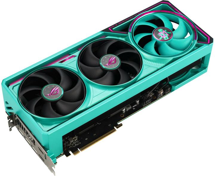 Actual product image ASUS ROG Astral GeForce RTX 5080 Hatsune Miku Edition (16 GB)