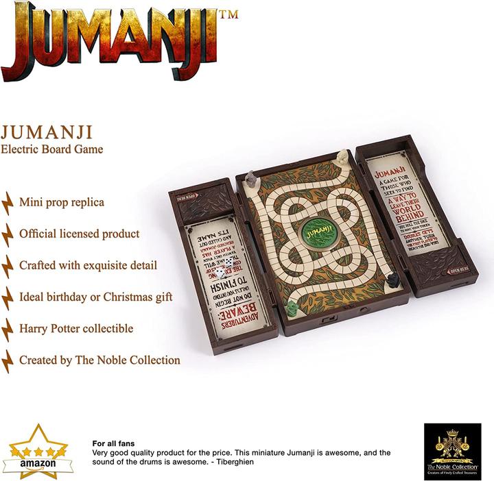 Produktbild Noble Collection Jumanji: Brettspiel (Deutsch, Französisch, Italienisch, Englisch)