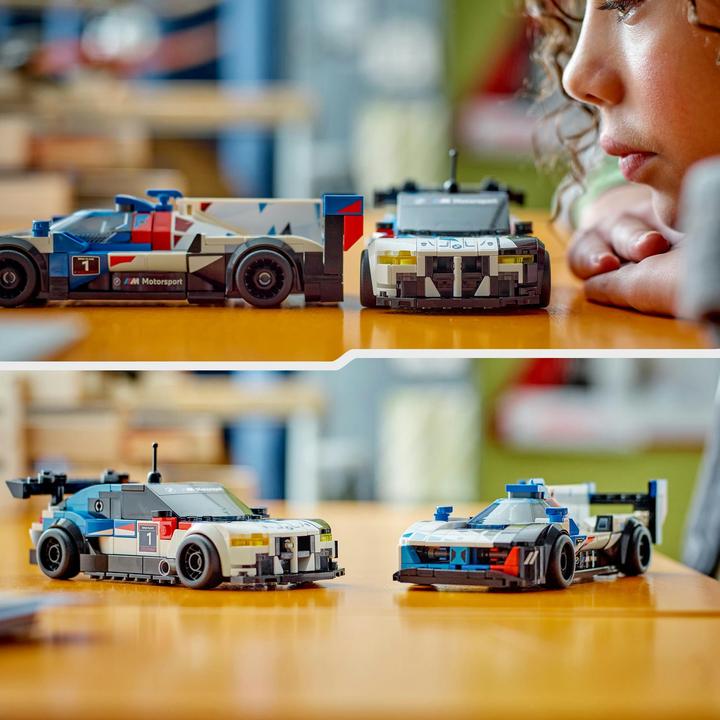 Image du produit LEGO BMW M4 GT3 & BMW M Hybrid V8 de course (76922, LEGO Speed Champions)