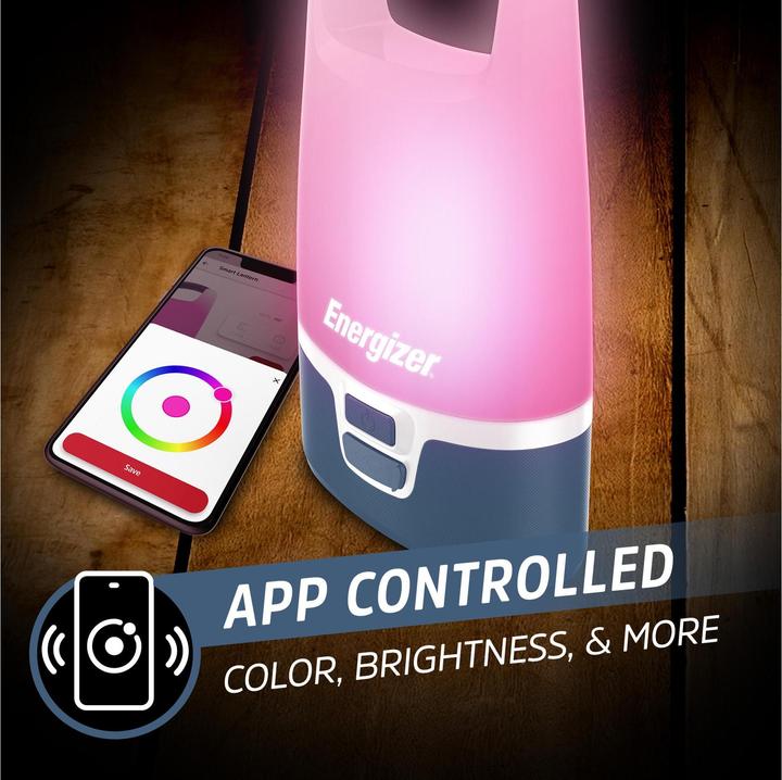 Actual product image Energizer Smart Lantern with App Control