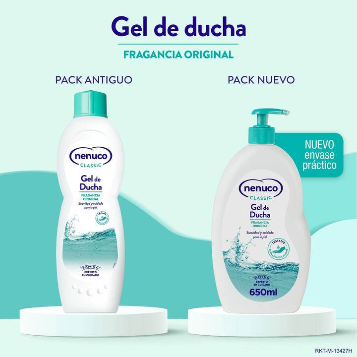 Actual product image Nenuco Classic Shower Gel Original Fragrance 650ml (650 ml)