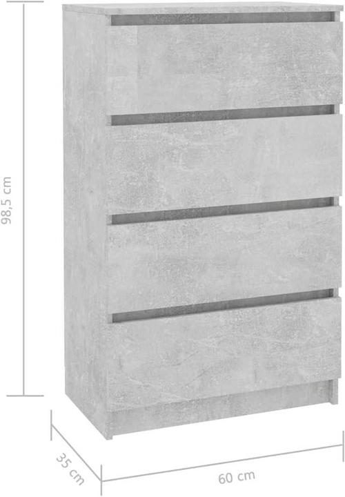 Actual product image VidaXL Peter (60 x 35 x 98.5 cm)