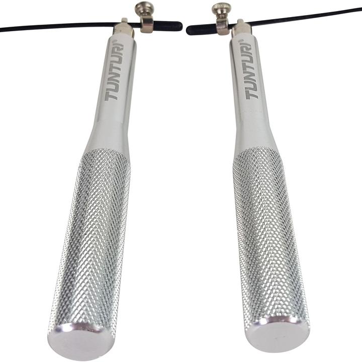 Image du produit Tunturi Verstellbares Springseil mit Alu-Griffen und Kugellager (300 cm)