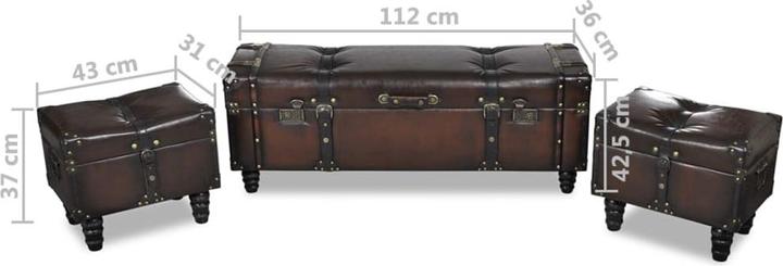Image du produit vidaXL Aufbewahrungstruhe (36 cm)