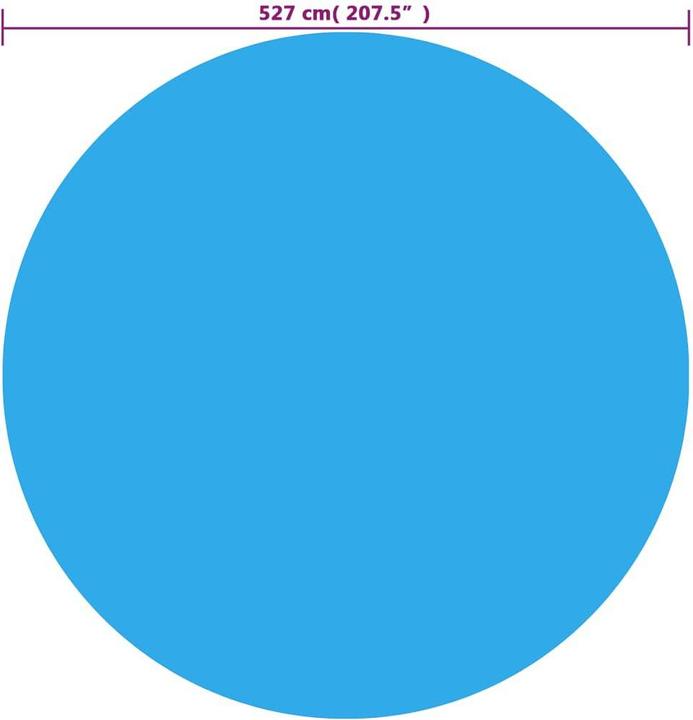 Actual product image vidaXL Poolabdeckung