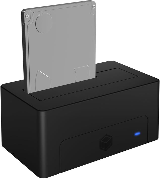 Actual product image Icy Box DockingStation for 1x HDD/SSD,IB-1121-U3 (USB-C, 3 Ports)