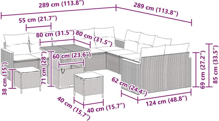 Produktbild vidaXL Victoria