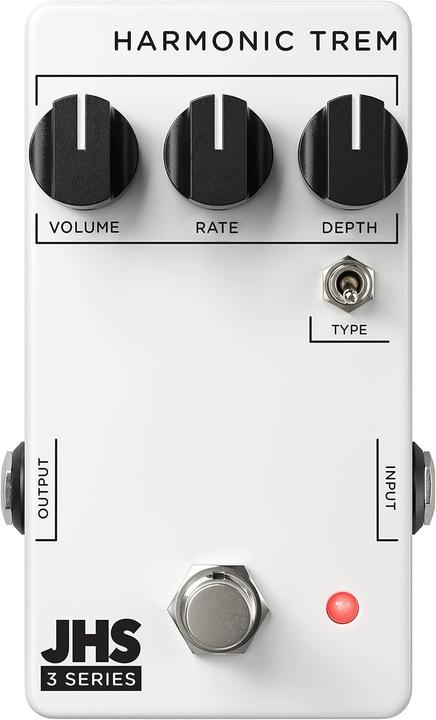 JHS Pedals Pedalen 3-serie Harmonic Trem effectpedaal met twee tremolomodi (Gitaar)
