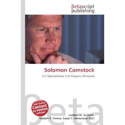 Solomon Comstock, Fachbücher