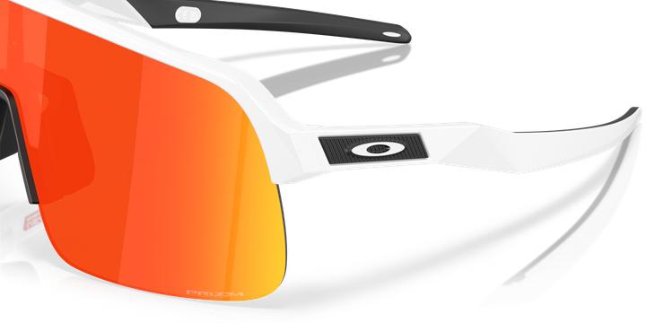 Actual product image Oakley Sutro Lite S (matt white, prizm ruby, Prizm ruby)