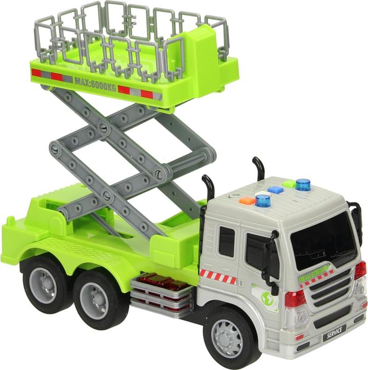 Actual product image Lorry with aerial work platform with light and sound