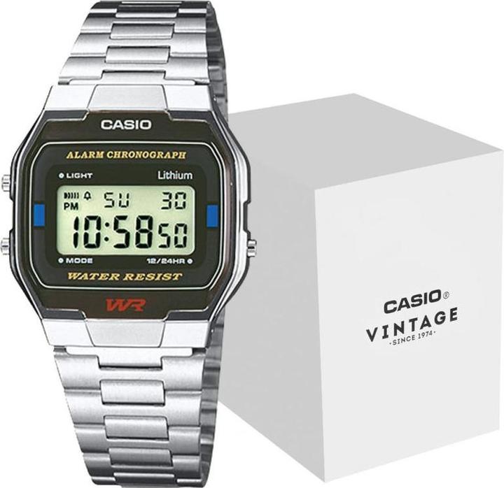 Immagine prodotto Casio Vintage A163wa-1qes (Cronografo, Orologio digitale, 33 mm)