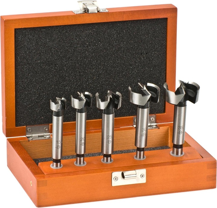 kwb Forstner bit set 5-piece 706000 (15 mm, 20 mm, 25 mm, 30 mm, 35 mm)