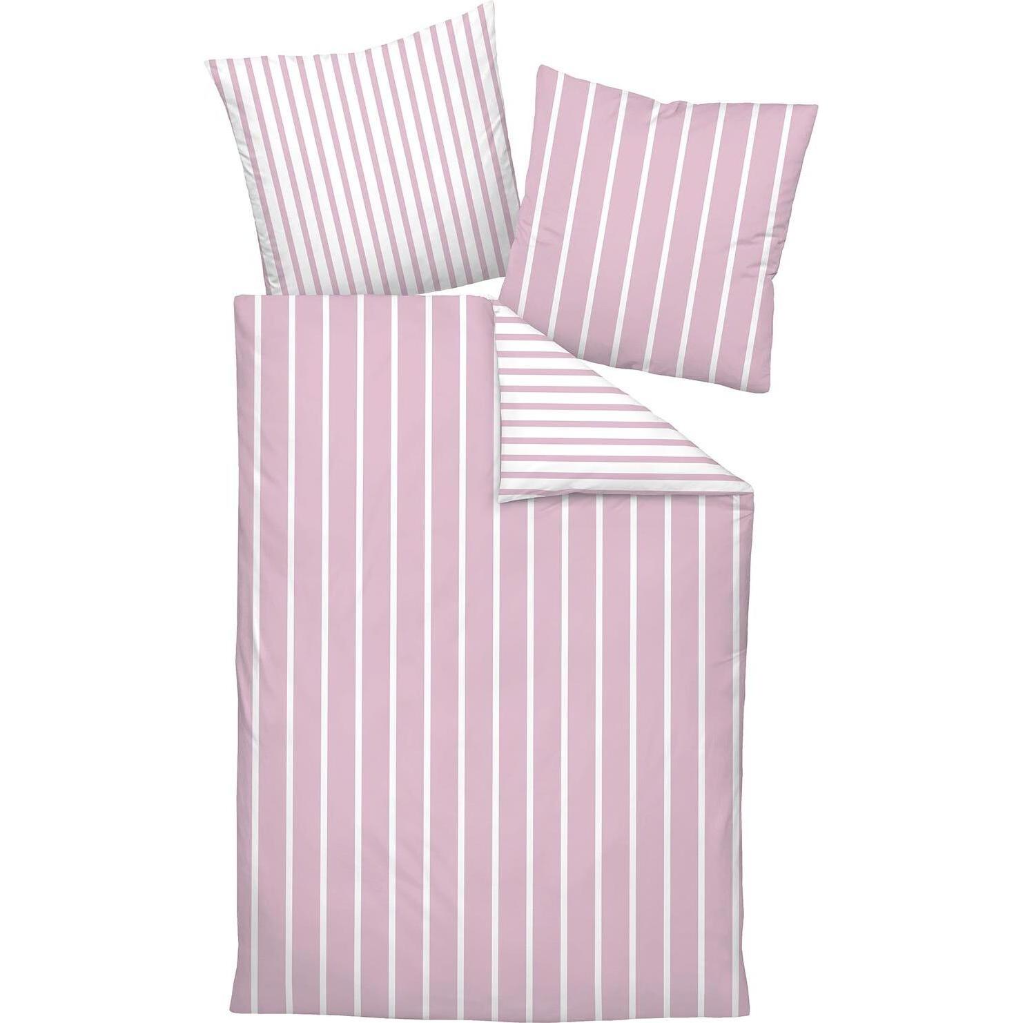 Janine, Bettwäsche, Mako-Satin Bettwäsche modern classic (Bettwäsche Set, 135x200 cm)