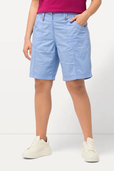 Produktbild Ulla Popken Cargo-Bermuda, Komfortbund, 4-Pocket-Schnitt (62)