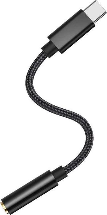 Image du produit Hermex Adaptateur USB Type-C vers 3.5mm audio AUX pour casque Câble USB-C vers AUX (USB)