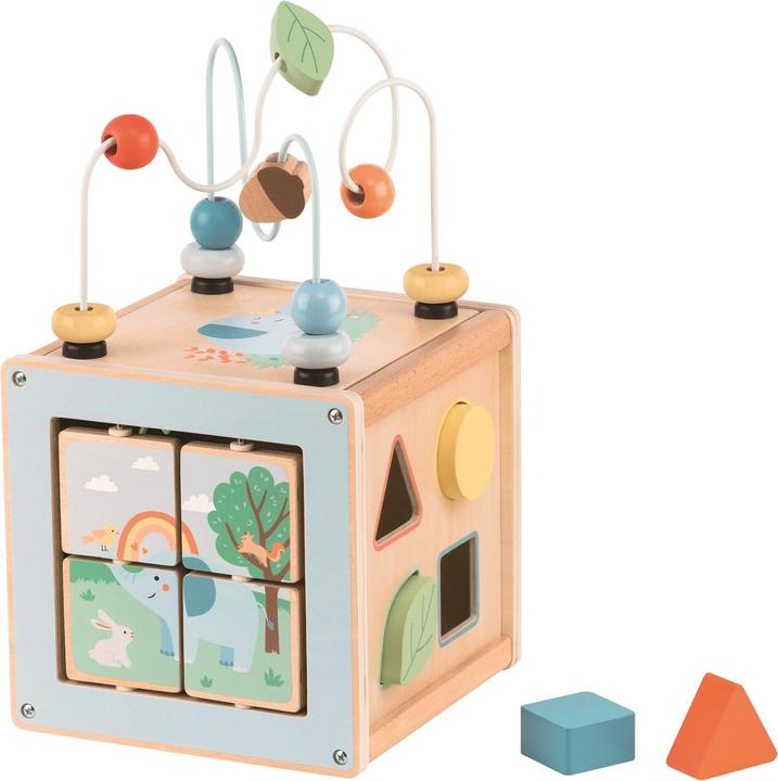 Actual product image Spielba Multifunctional Play Cube Forest