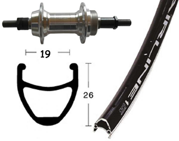 Actual product image Rodi Starr36L (Rear wheel)