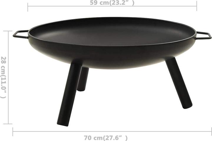 Immagine prodotto vidaXL Feuerstelle (58 cm)