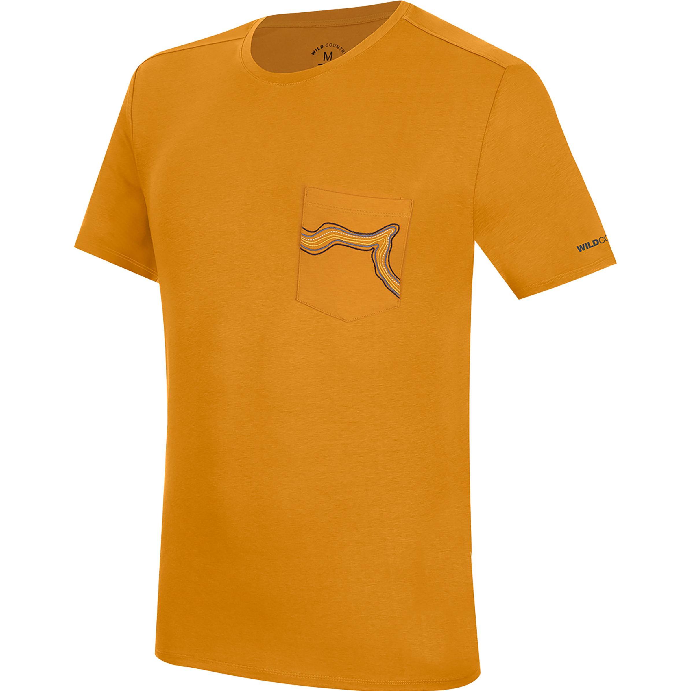 Wild Country, Herren, Shirt, Session T-Shirt Herren, Orange, (M)