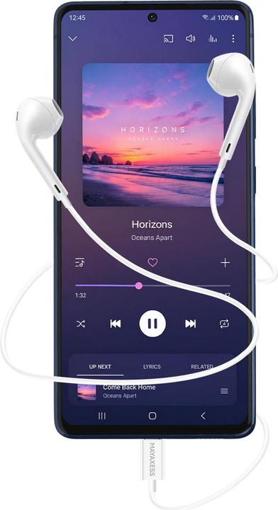 Produktbild Mayaxess USB-C Kopfhörer Galaxy S20 Fe (Kabelgebunden)