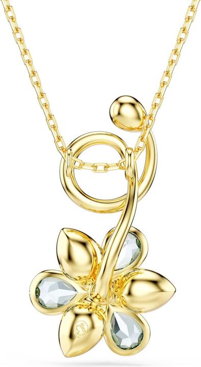 Immagine prodotto Swarovski Idyllia Halskette Verschiedene Schliffe Blume Blau Gold (Metallo Swarovski)