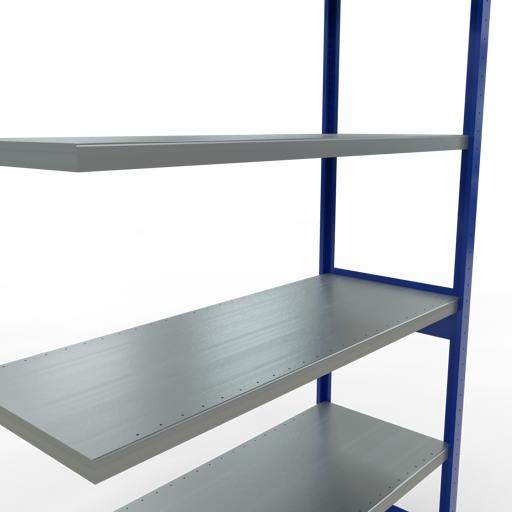 Actual product image Schulte Lagertechnik MULTIplus250 boltless add-on bay system with length bolts