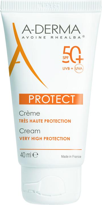 Produktbild A-Derma PROTECT Creme SPF50+ (Sonnencreme Gesicht, SPF 50+, 40 ml, 59 g)