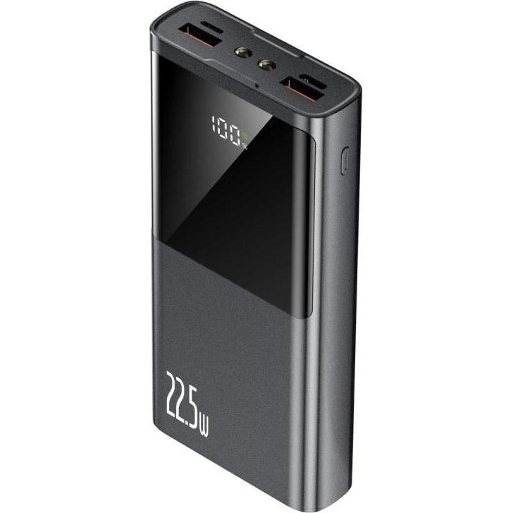 Tech-Protect Powerbank PB13 20000mAh 22.5W 2x USB-A / USB-C / Lightning con cavo USB-C / USB-A - g (20000 mAh, 22.50 W, 74 Wh), Powerbank