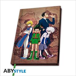 Actual product image ABYstyle Notebook A5 Premium Hunter x Hunter : Group (A5, Hardcover)