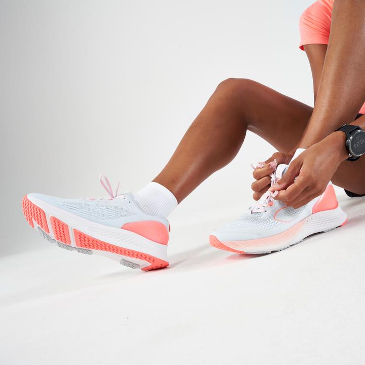 Image du produit Kiprun Chaussures de running femme - KS500 2 gris/corail (41)