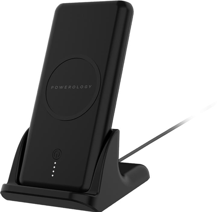 Actual product image Powerology 2 in 1 Fast Wireless Power Bank 10000mAh (10000 mAh, 18 W, 37 Wh)