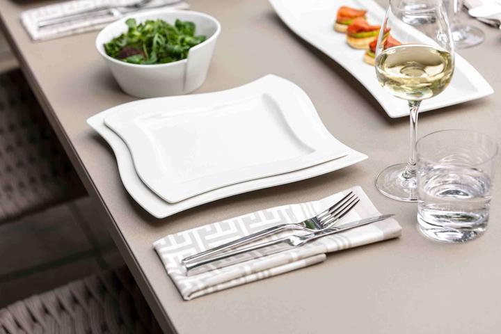 Image du produit Villeroy & Boch Frühstücksteller Quadrat NewWave (1 x, 24 cm)