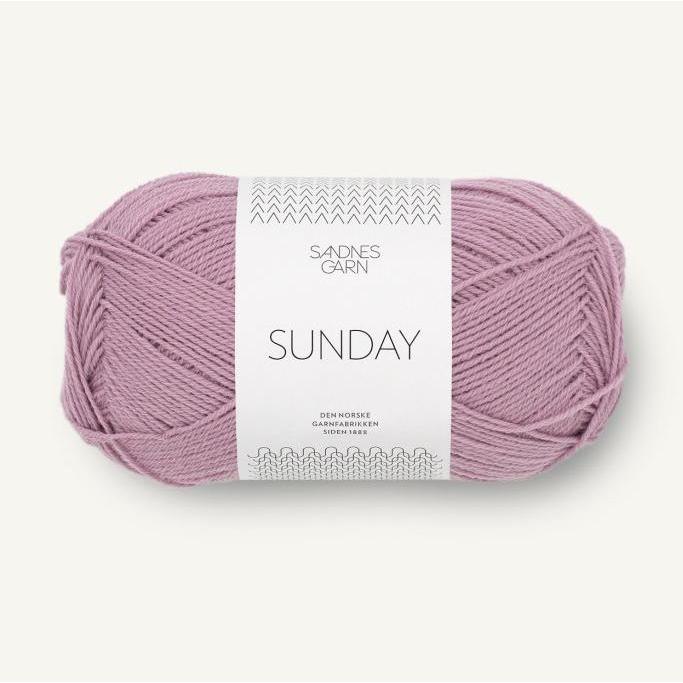 Thumbnail - Sandnes Garn col. 4632 rosa lavendel ca. 235 m 50 g, Garn + Wolle, Rosa