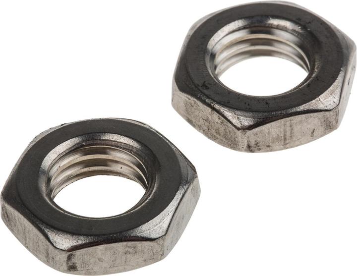 Produktbild RS PRO M12 A4 S/Steel Locking Half Nut,Din 439 (M12)