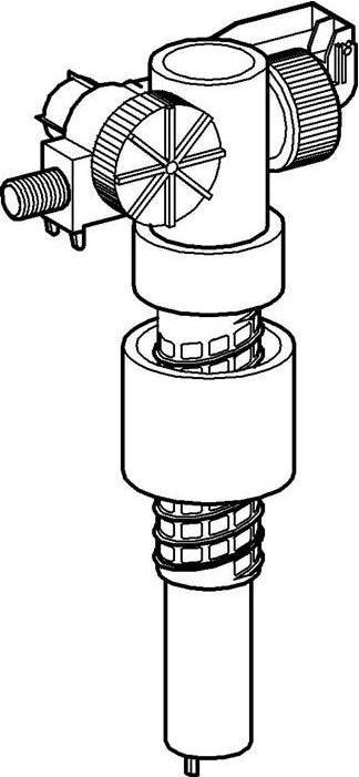 Productafbeelding Grohe Vulklep 3/8"