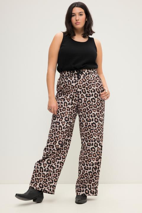 Produktbild Studio Untold Hose, Wide Legs, HighWaist, Leoprint (56)