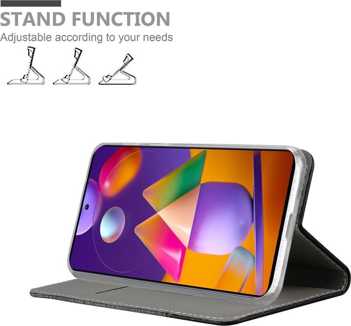 Image du produit Cadorabo Couverture look jeans Book (Samsung Galaxy M31s)