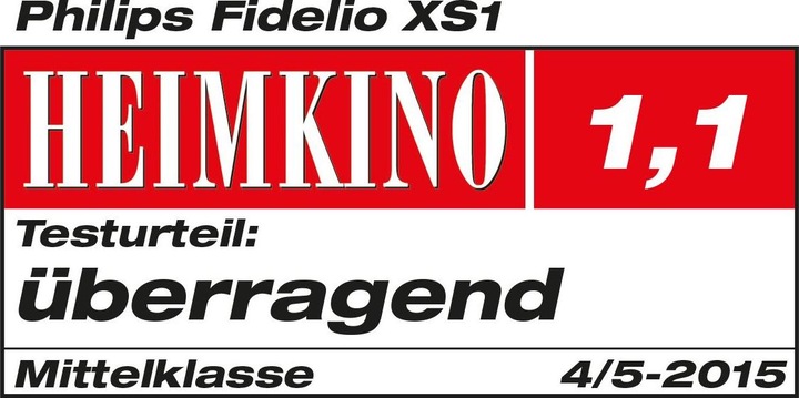Productafbeelding Philips Fidelio XS1 (320 W, 3.1 kanalen)