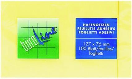 Image du produit BüroLine Notes adhésives (127 x 76 mm)