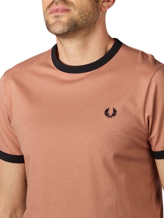 Image du produit Fred Perry Ringer T-Shirt black (XL)