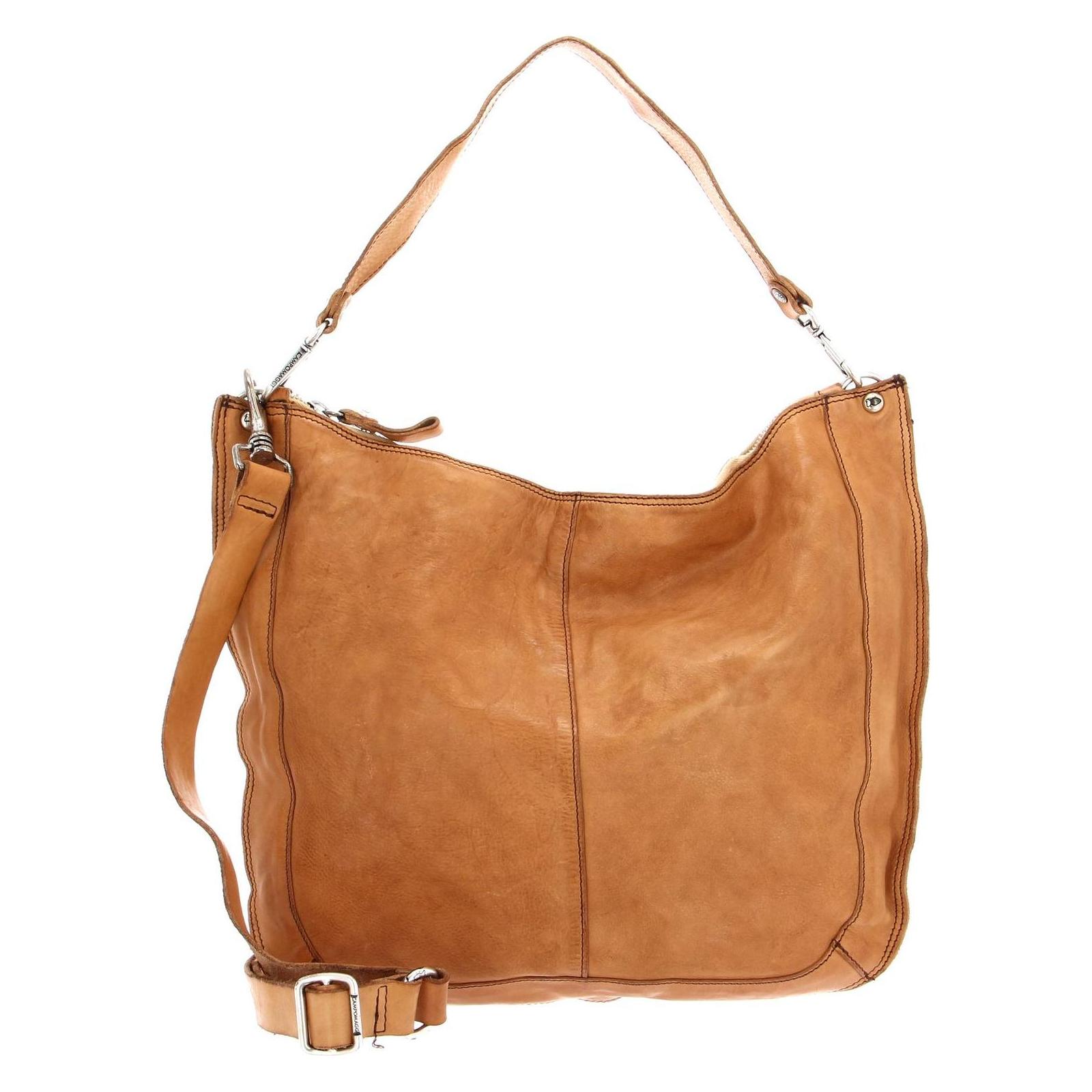 Campomaggi, Damen, Handtasche, Shoulder Bag, Braun