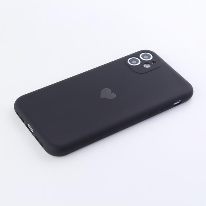 Produktbild PhoneLook Hülle Silikon Mat Herz (Apple iPhone 12 mini)