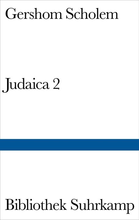 Produktbild Judaica 2 (Deutsch, Gershom, Scholem, 1970)